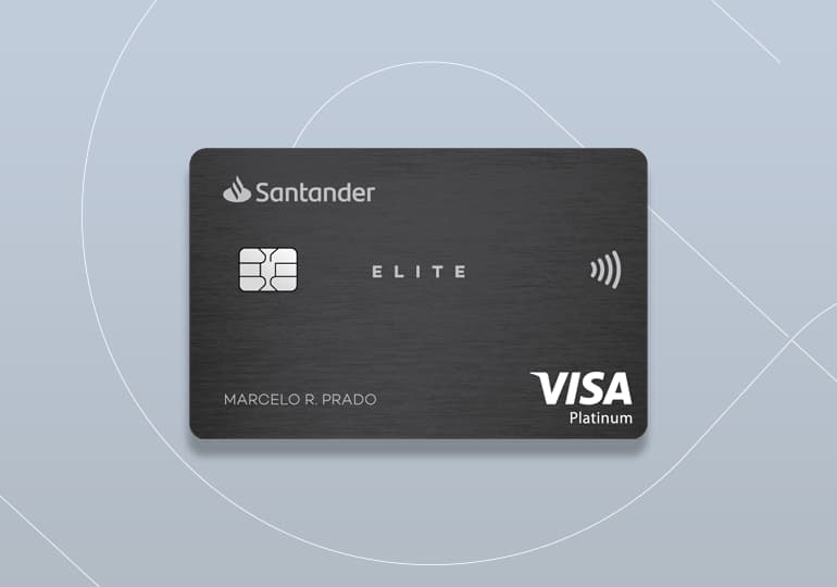 Cartão Santander Elite Platinum